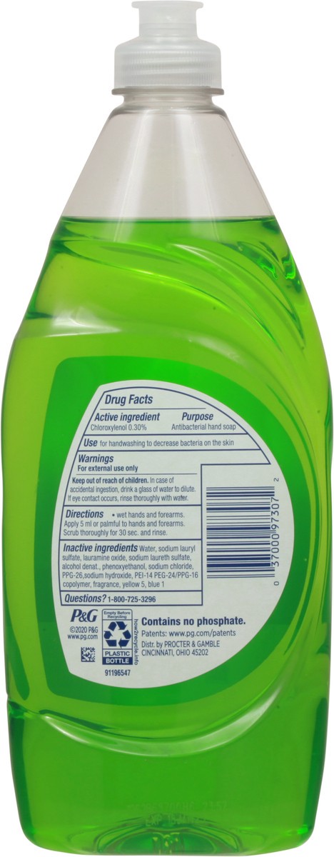 slide 6 of 9, Dawn Ultra Antibacterial Dishwashing Liquid Dish Soap Apple Blossom Scent, 19.4 fl oz