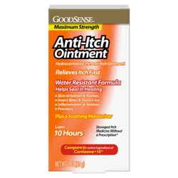 Good Sense Hydrocortisone 1% Maximum Strength Anti-Itch Ointment, 1 oz