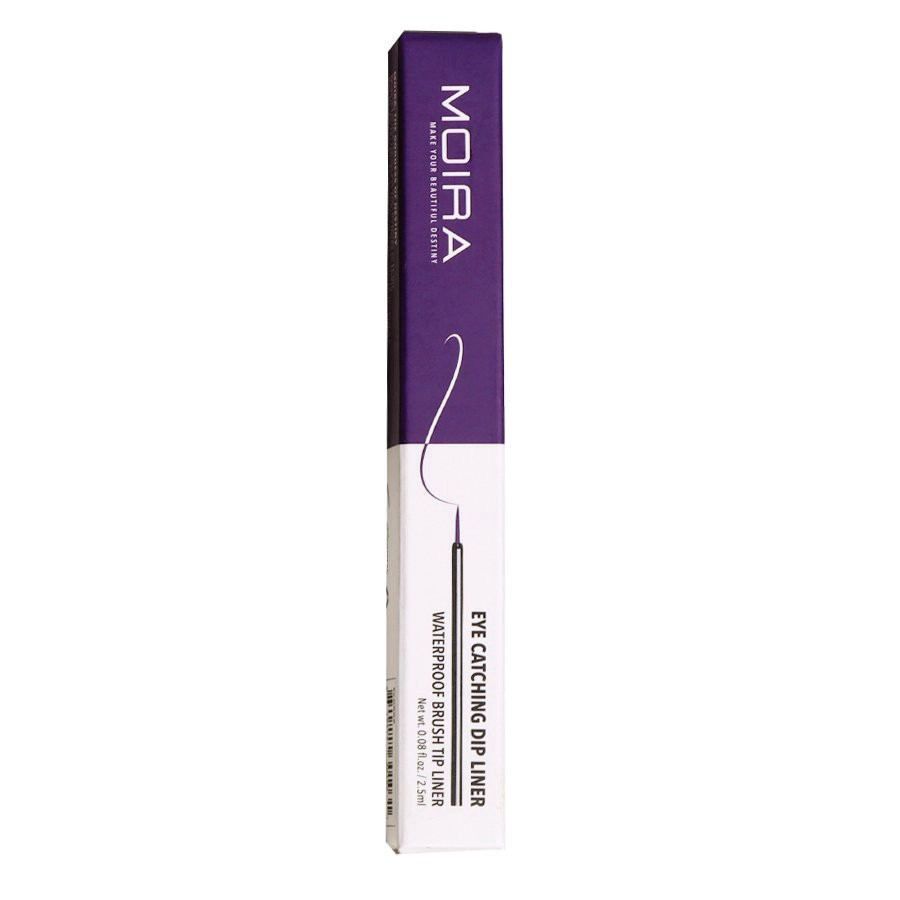slide 1 of 1, Moira Eye Catching Dip Liner - Purple, 1 ct