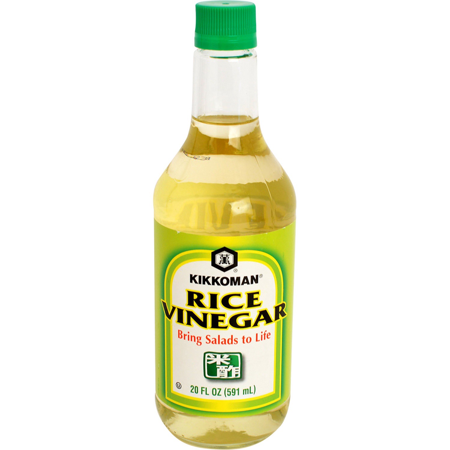 slide 1 of 1, Kikkoman Rice Vinegar, 20 oz