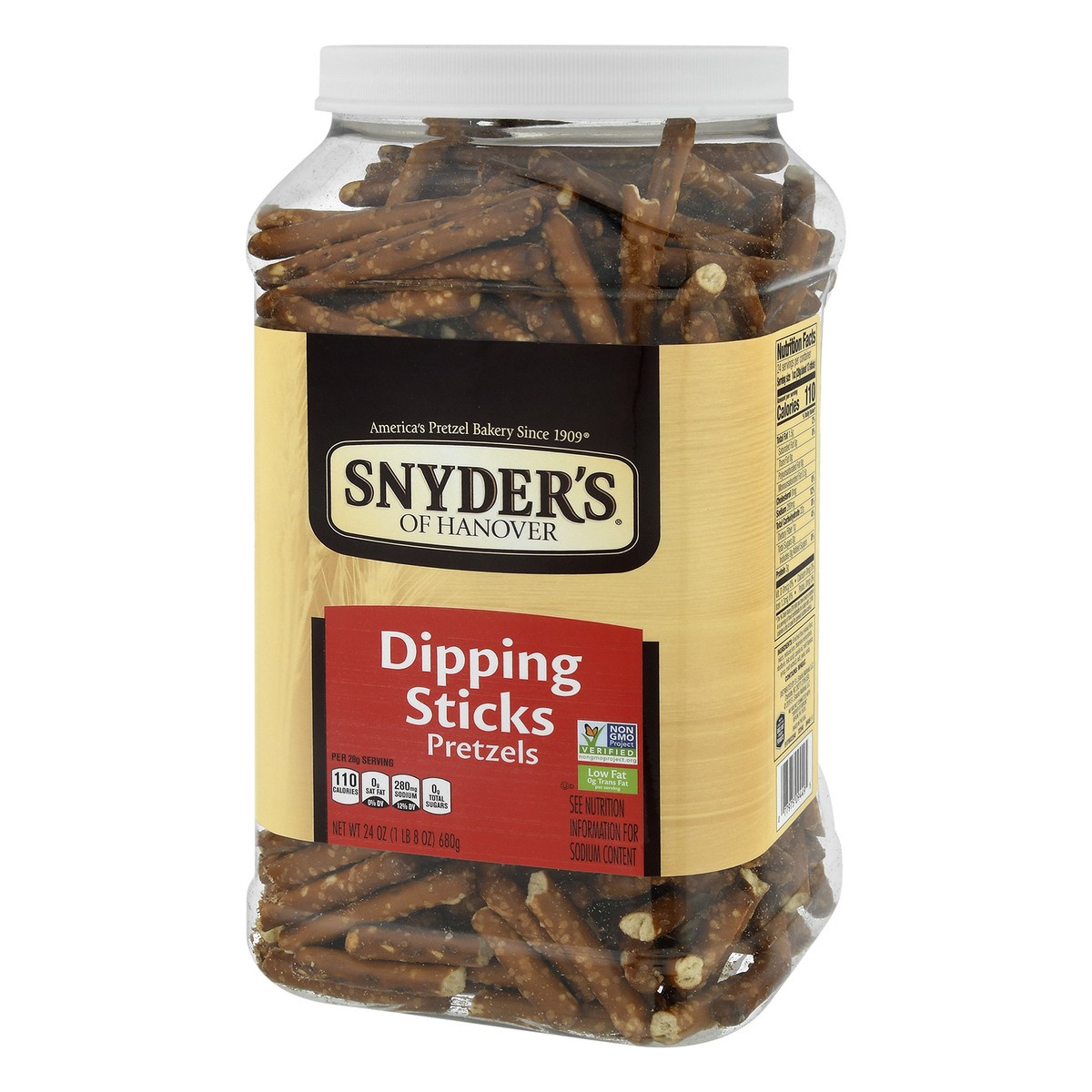 slide 9 of 10, Snyder's of Hanover Pretzels Dipping Sticks, 24 oz