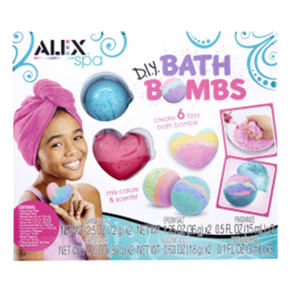 slide 1 of 4, ALEX Toys DIY Spa Bath Bombs, 1 ct