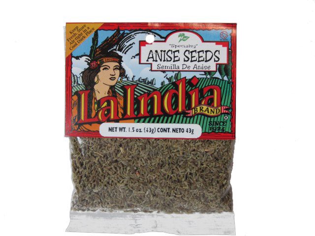 slide 1 of 1, La India Anise Seeds, 1.5 oz