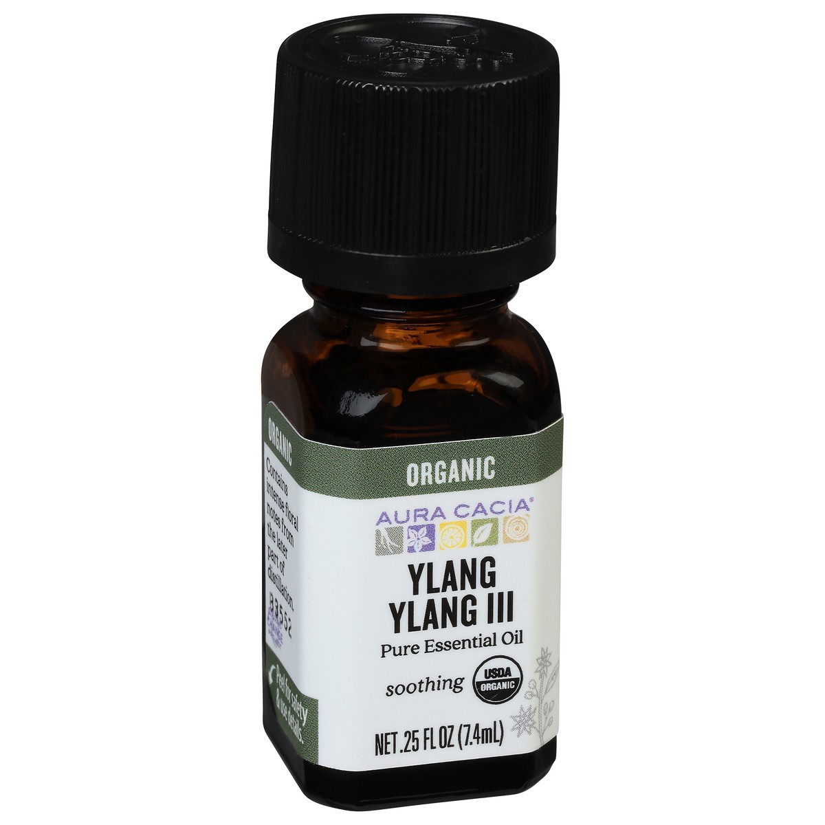 slide 8 of 9, Aura Cacia Ess Oil Ylang, 0.25 fl oz