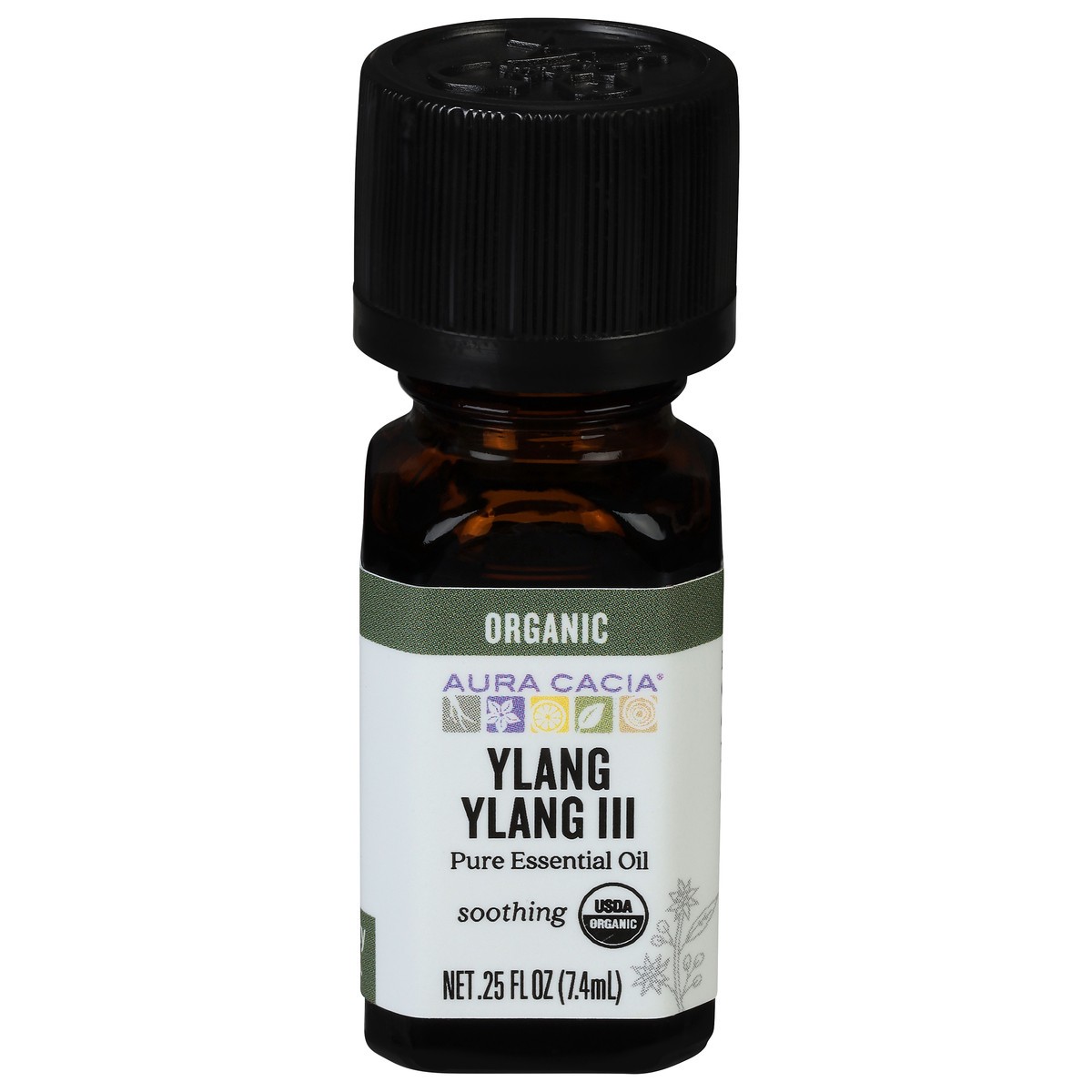 slide 1 of 9, Aura Cacia Ess Oil Ylang, 0.25 fl oz