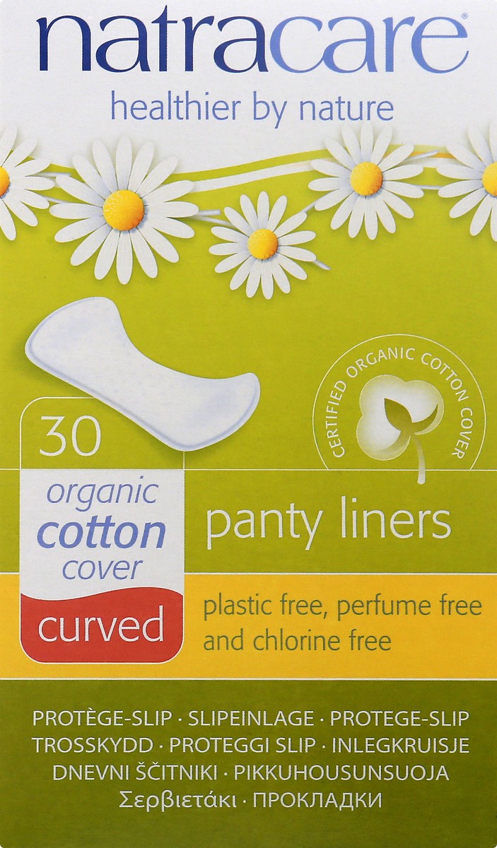 slide 7 of 11, Natracare Panty Shields Curved, 30 ct