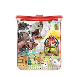 40ct Farm Animals Bag - Bf6907-20 - EA