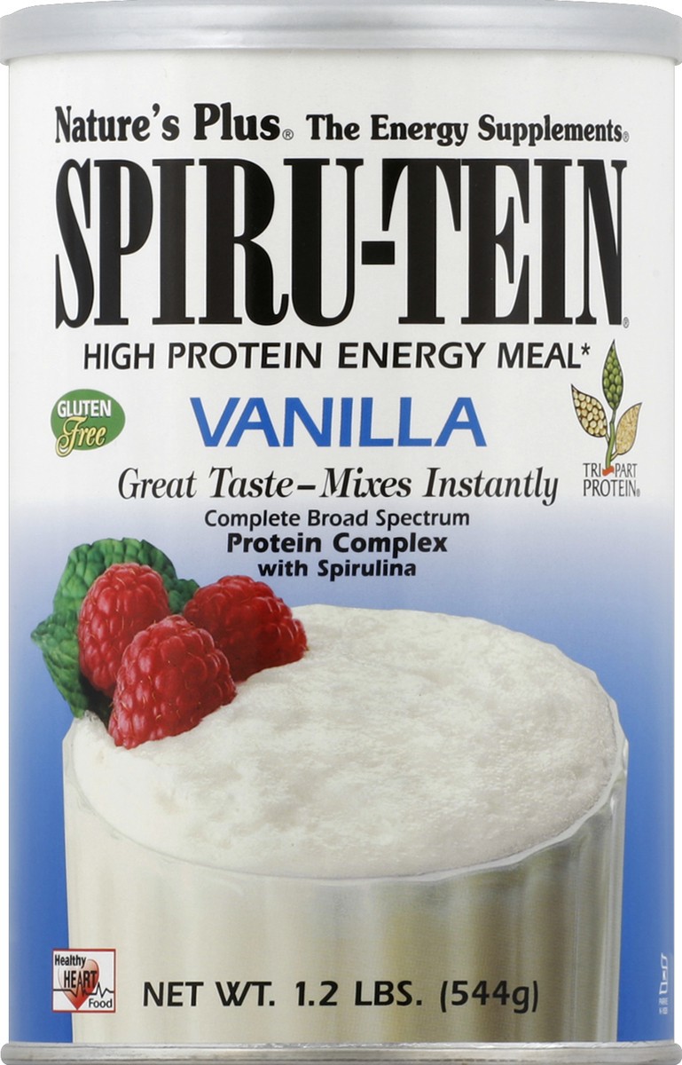 slide 2 of 2, Spiru-Tein Vanilla Shake, 1.2 lb