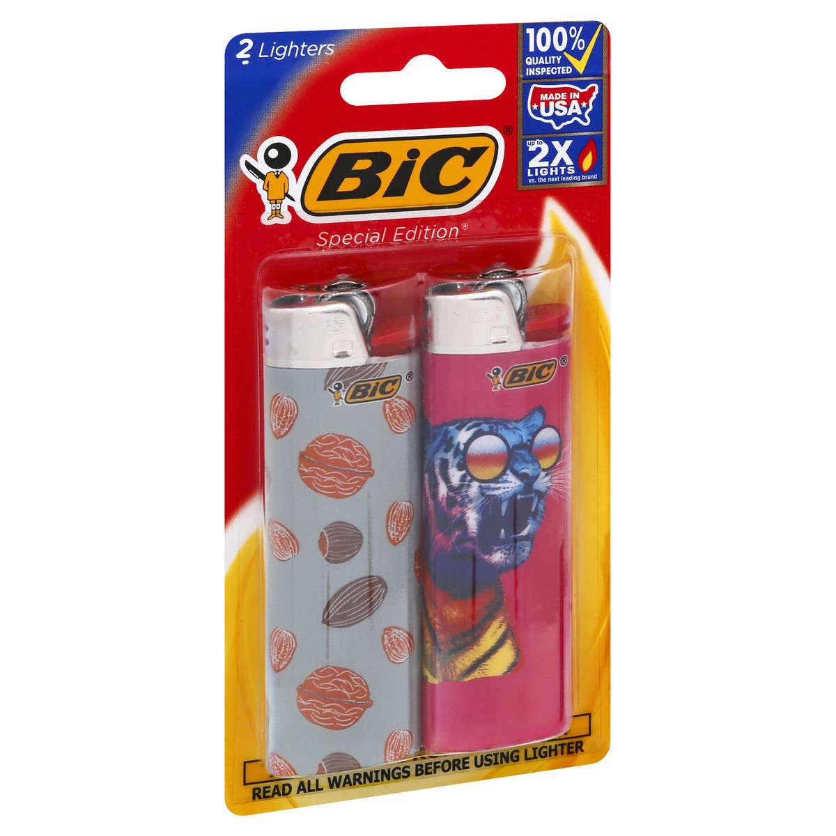 slide 2 of 8, BIC Big Lighter Special Edition, 2 ct