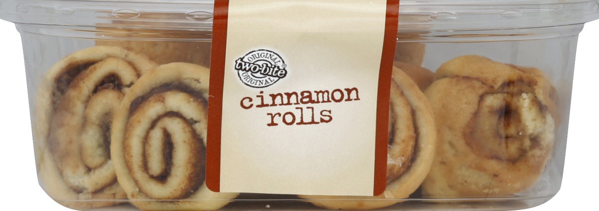 slide 3 of 4, two-bite Cinnamon Rolls, 13 oz