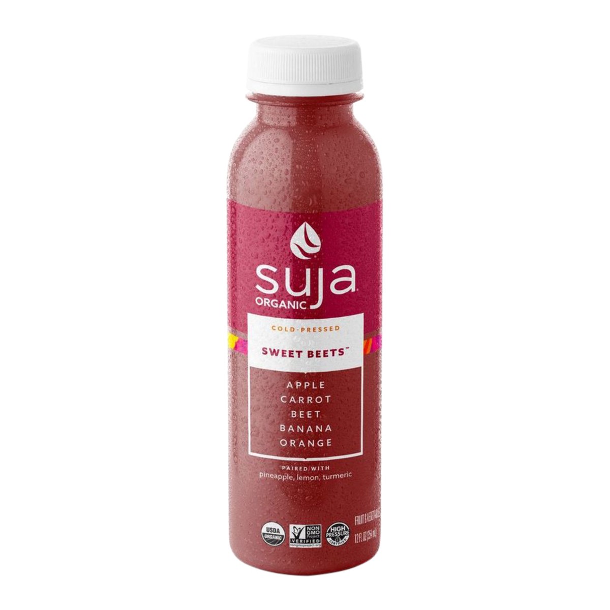 slide 1 of 9, Suja Organic Sweet Beets Cold-Pressed Juice 12oz., 1 ct