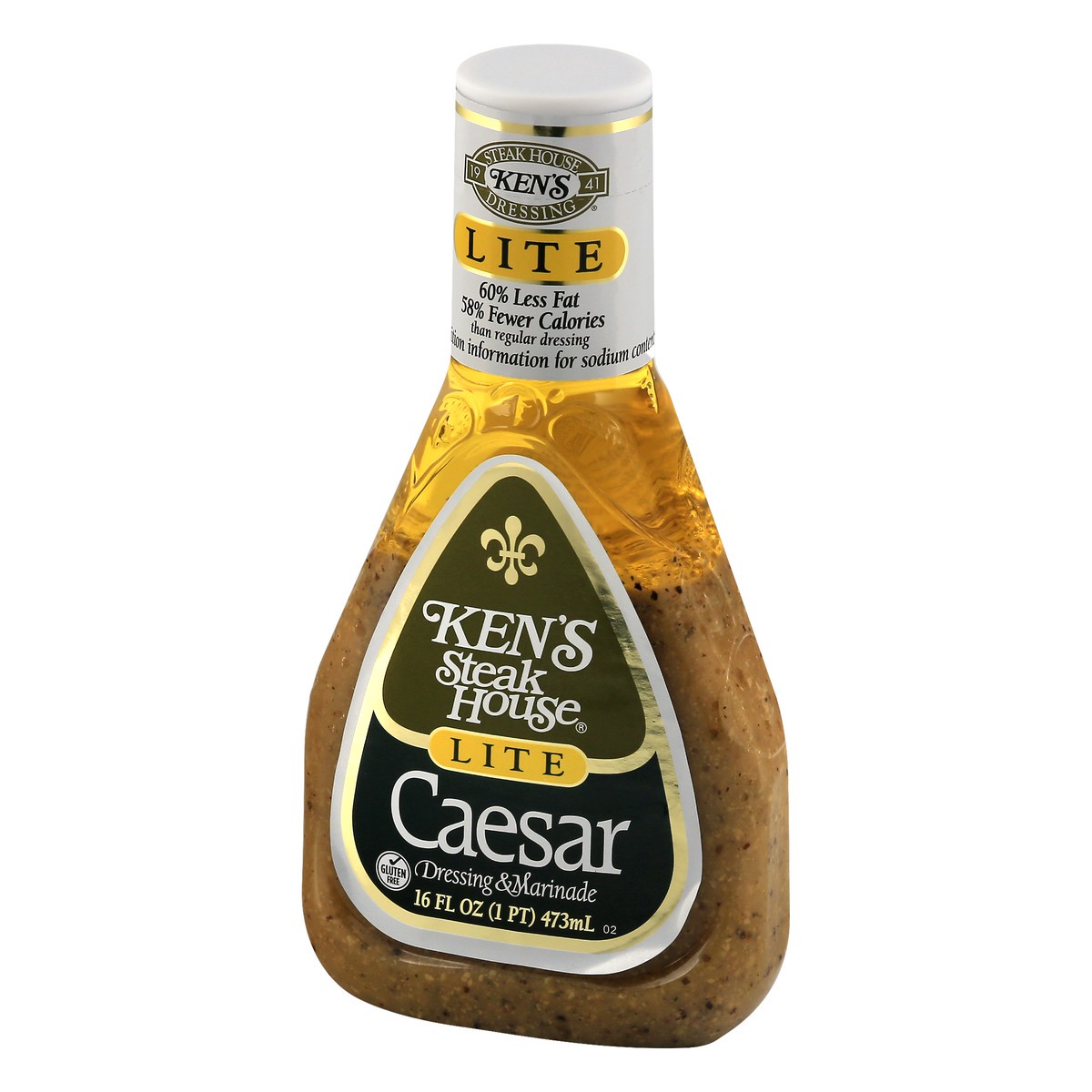 slide 5 of 12, Ken's Steak House Lite Caesar Salad Dressing, 16 fl oz