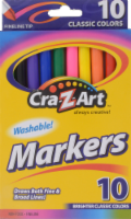 slide 1 of 1, Cra-Z-Art Thin Markers - 10 Piece, 10 ct