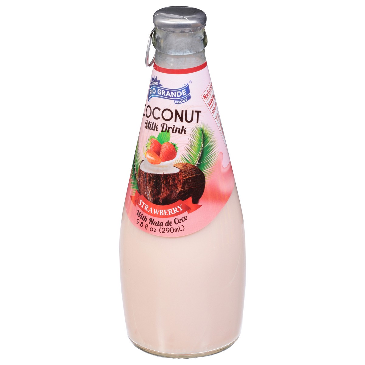 slide 5 of 9, Rio Grande Strawberry Coconut Milk Drink with Nata De Coco 9.8 fl oz, 9.8 fl oz