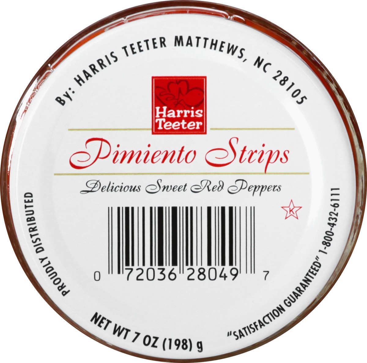 slide 4 of 10, Harris Teeter Pimientos - Strips, 7 oz