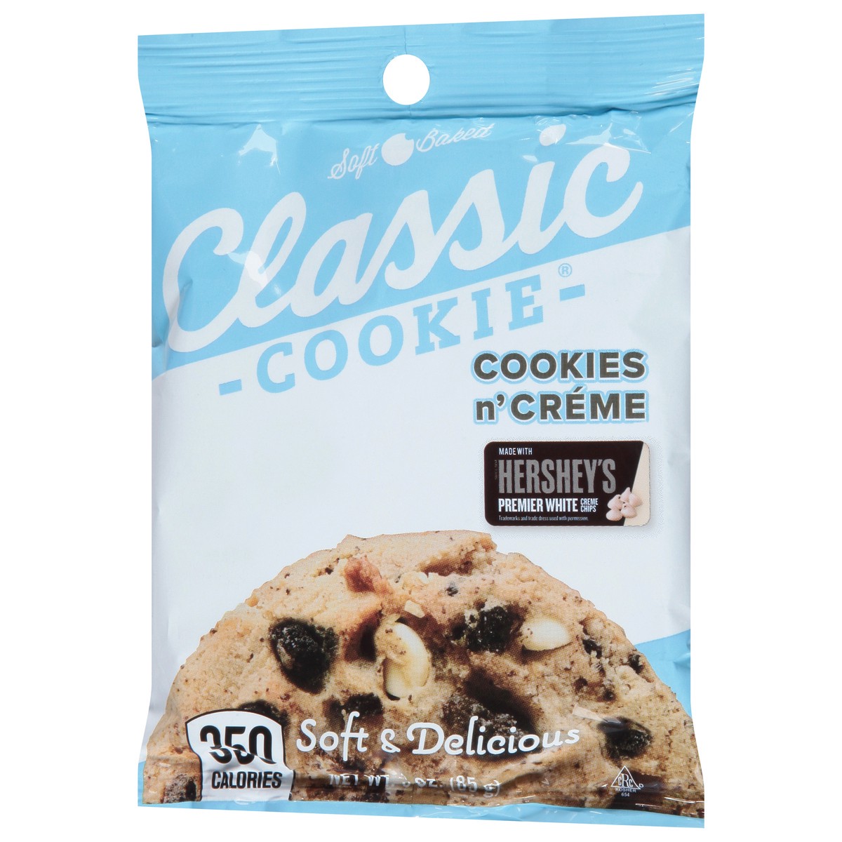 slide 6 of 14, Classic Soft Baked Cookies n' Creme Cookie 3 oz, 3 oz