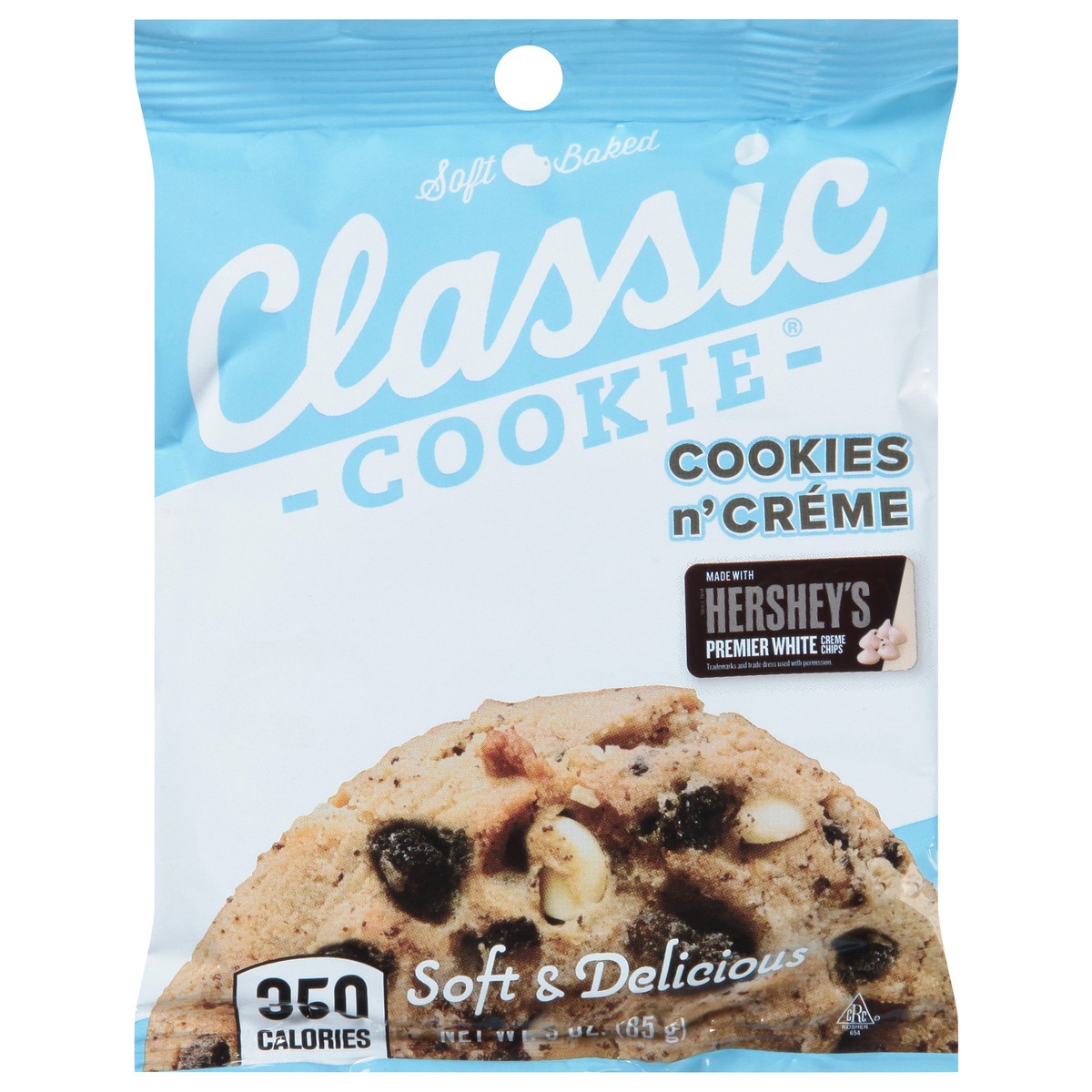 slide 4 of 14, Classic Soft Baked Cookies n' Creme Cookie 3 oz, 3 oz
