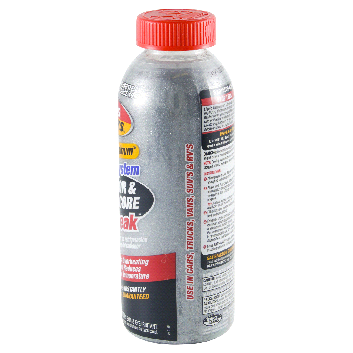slide 4 of 4, Bar's Leaks Liquid Aluminum Stop Leak, 16.9 oz