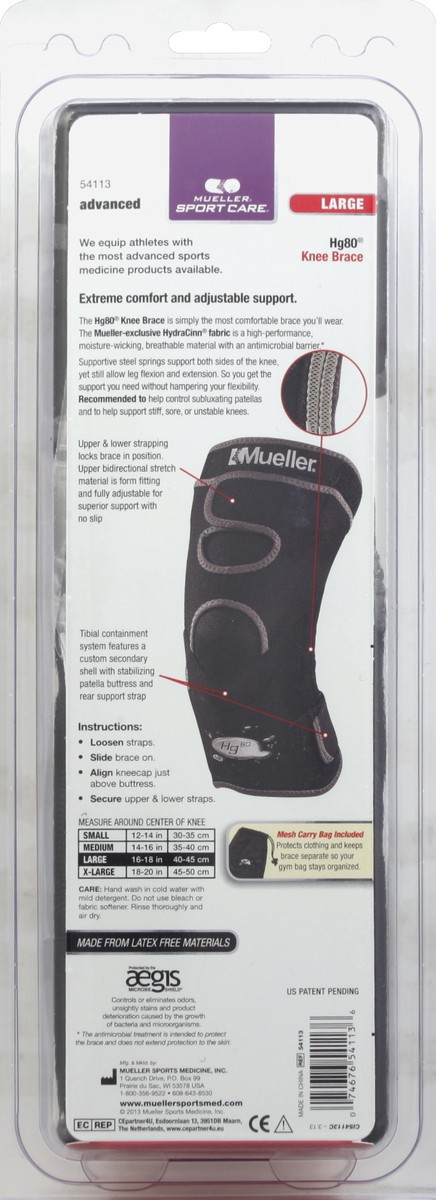slide 3 of 3, Mueller Knee Brace 1 ea, 1 ct
