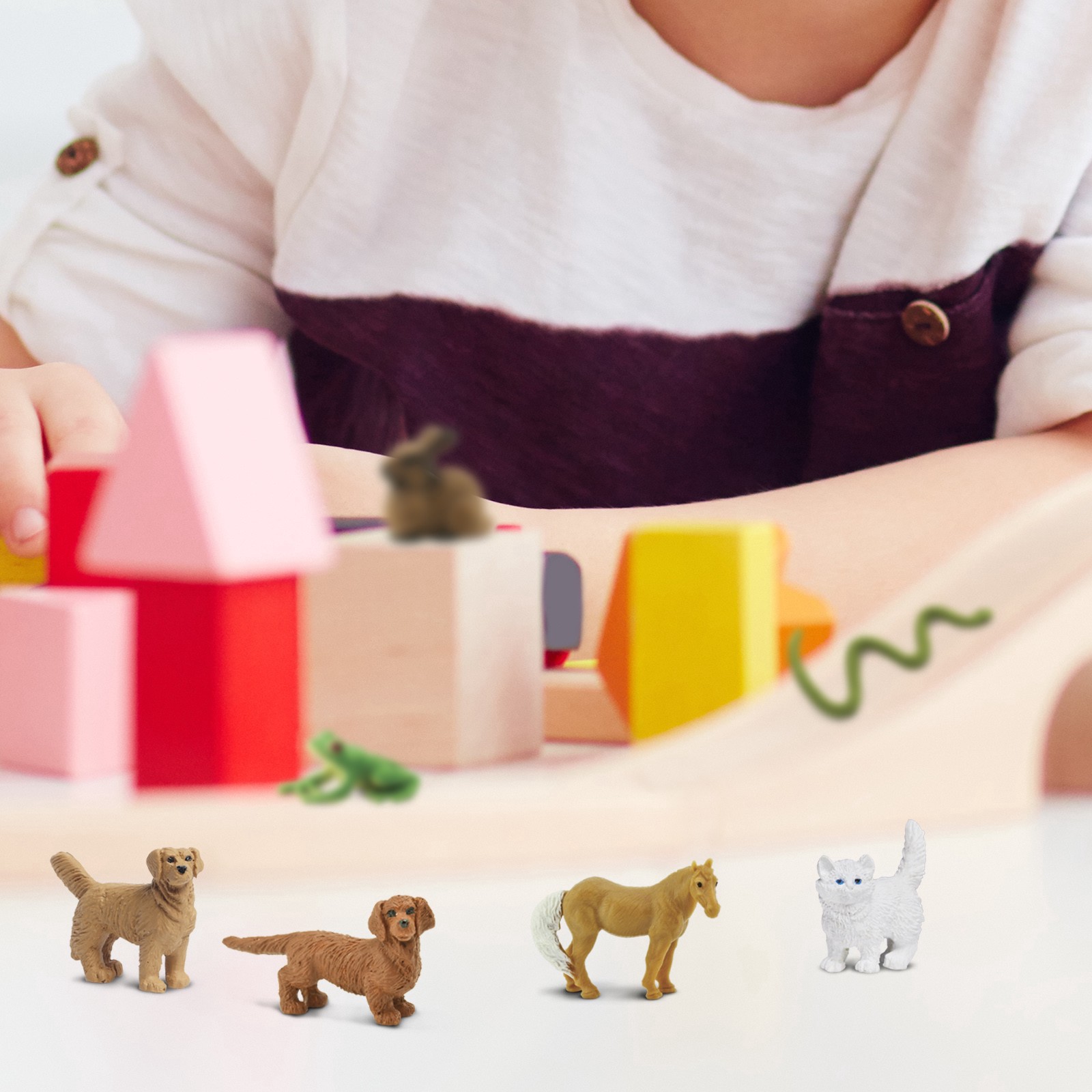 slide 3 of 5, Safari Ltd. Safari Ltd Good Luck Minis Pets Fun Pack, 4.02 in x 3.74 in x 0.39 in