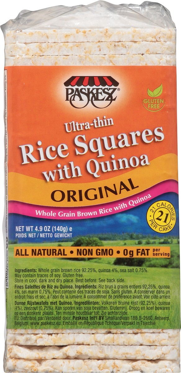 slide 6 of 9, Paskesz Rice Quinoa Squares, 5 oz