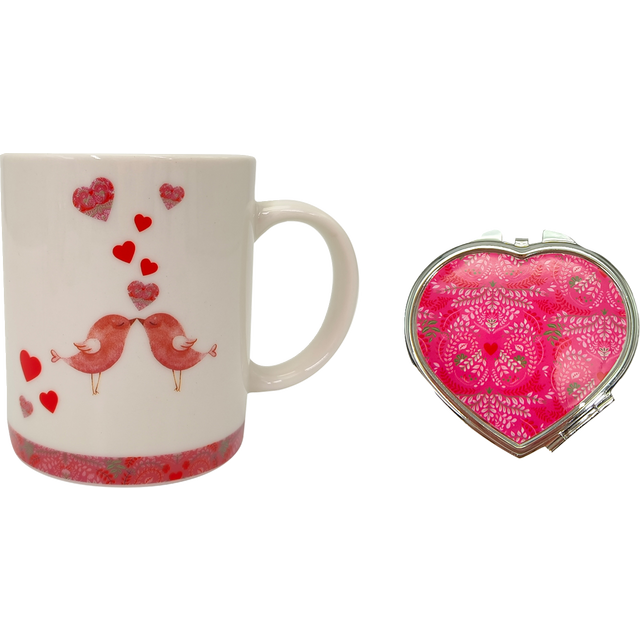 slide 1 of 1, CREATIVE HOME 12Oz Mug & Mirror Set, 1 ct