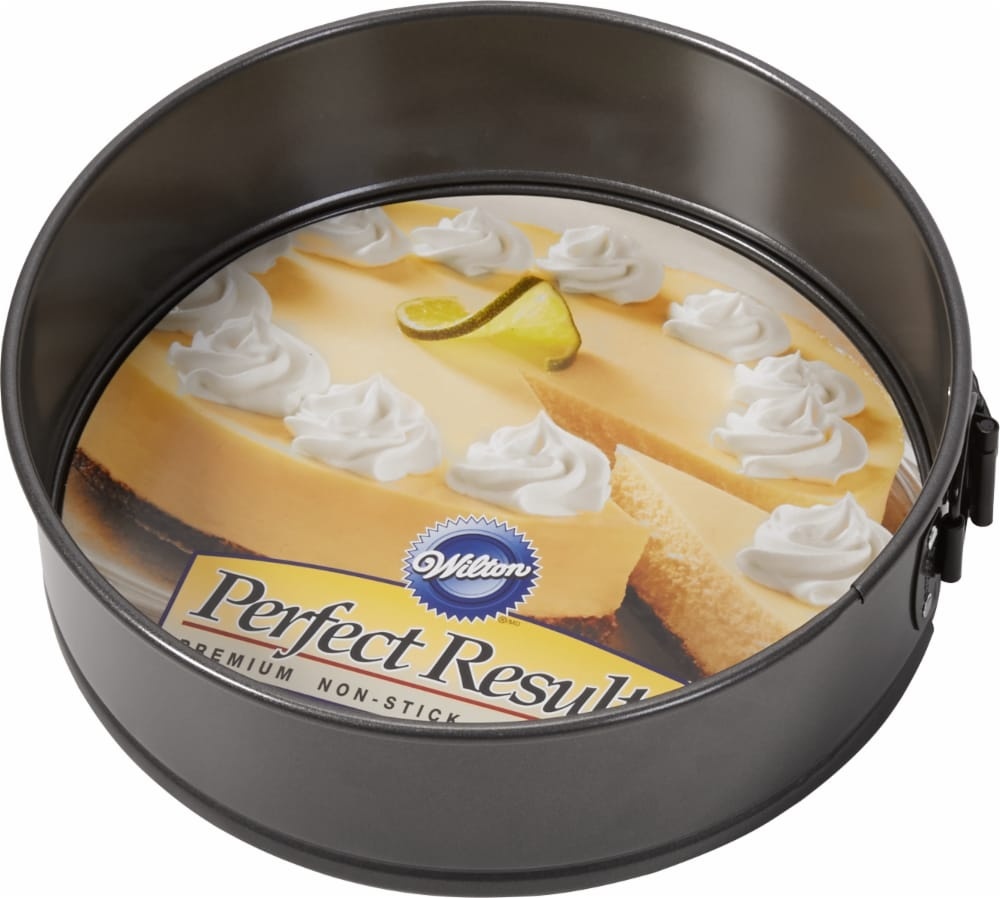 slide 1 of 1, Wilton Perfect Results Springform Cake Pan, 9 in