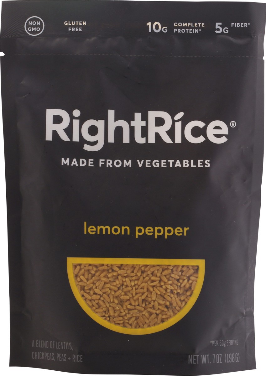 slide 6 of 9, RightRice Lemon Pepper Rice 7 oz, 7 oz