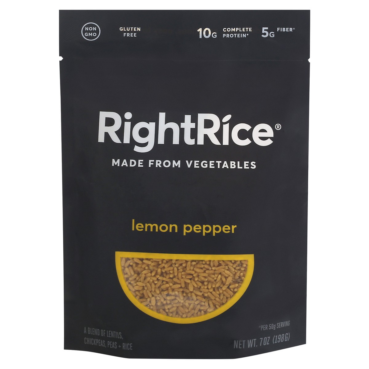 slide 1 of 9, RightRice Lemon Pepper Rice 7 oz, 7 oz