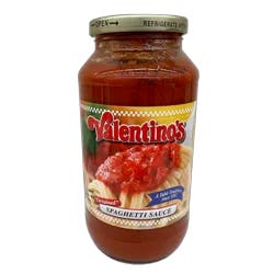 Valentino'S Valentinos Spaghetti Sauce