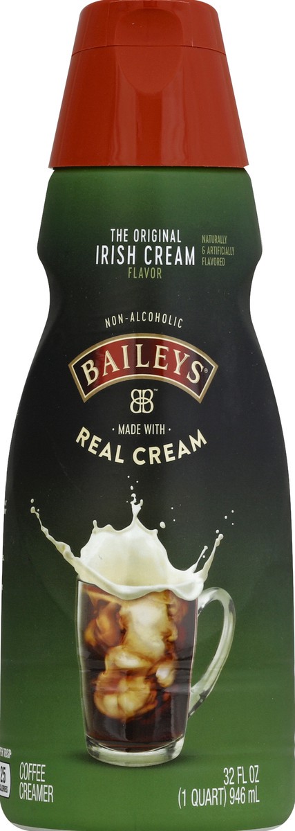 slide 2 of 2, Bailey's Irish Cream Non-Alcoholic Coffee Creamer, 32 fl oz