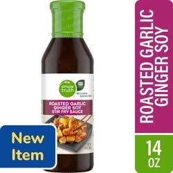 Simple Truth Roasted Garlic Ginger Soy Stir Fry Sauce