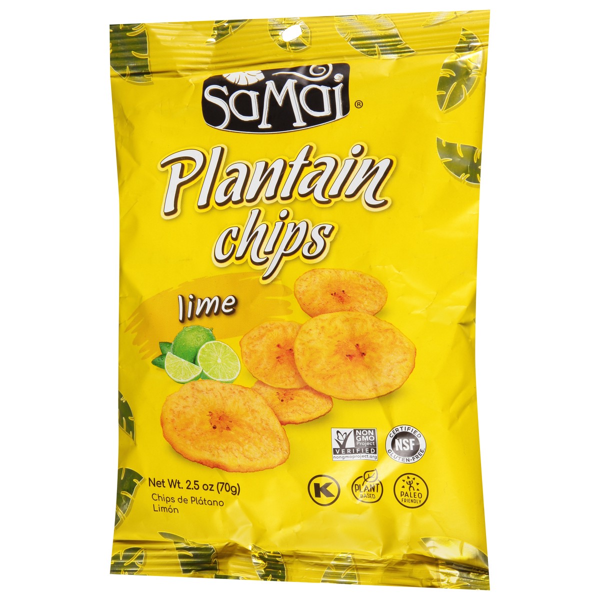 slide 8 of 9, Samai Lime Plantain Chips 2.5 oz, 2.5 oz