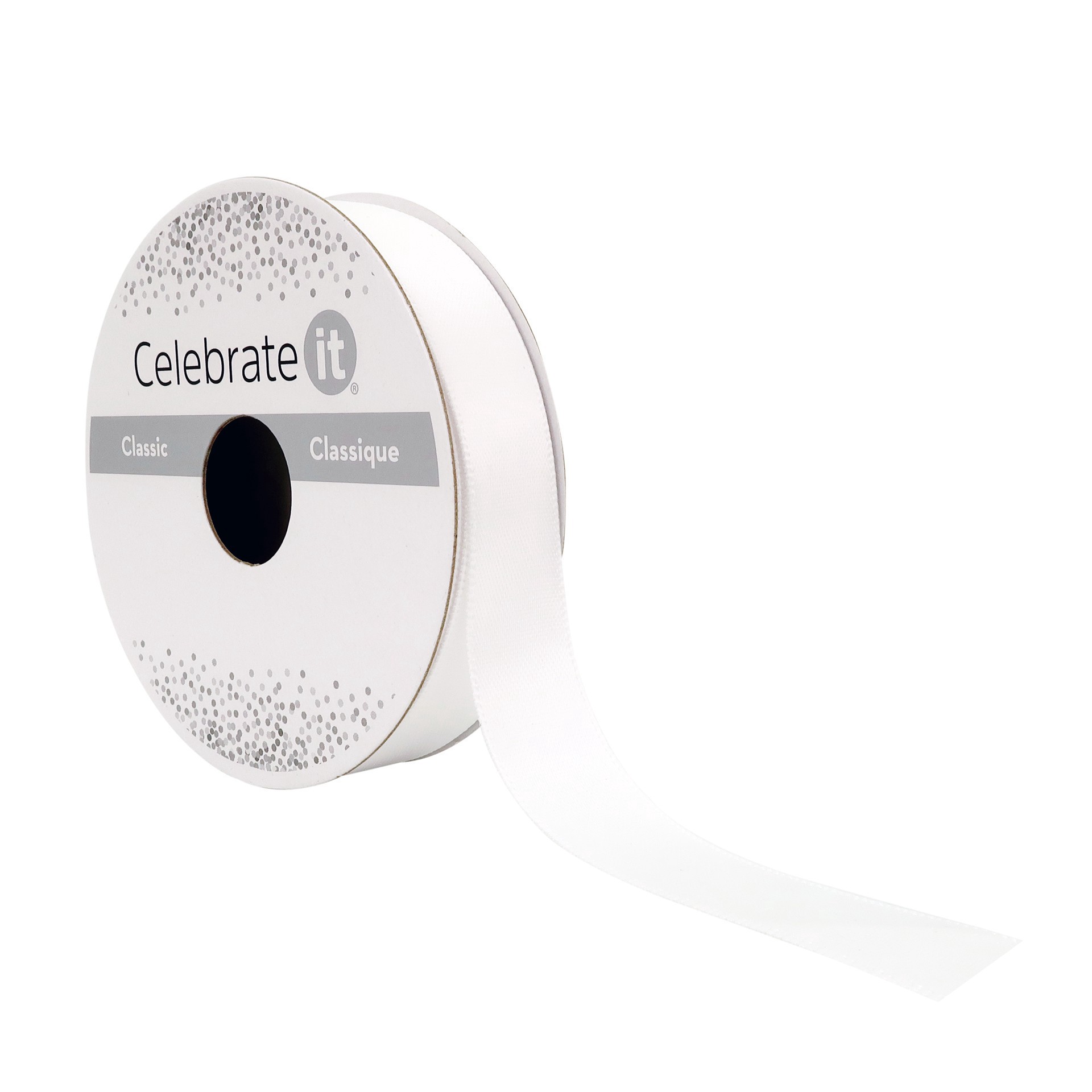 slide 2 of 4, 5/8" X 7yd. Satin Ribbon By Celebrate It, 5/8 in x 7 yd