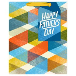 Hallmark 13" Large Father's Day Gift Bag (Modern Plaid)