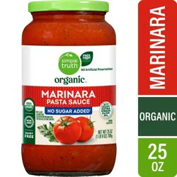 Simple Truth Organic No Sugar Added Marinara Pasta Sauce