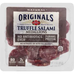 Dietz & Watson Originals Truffle Salami Medallions, 3 oz