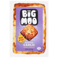 The Big Moo Roasted Garlic Baked Cheese 6 oz