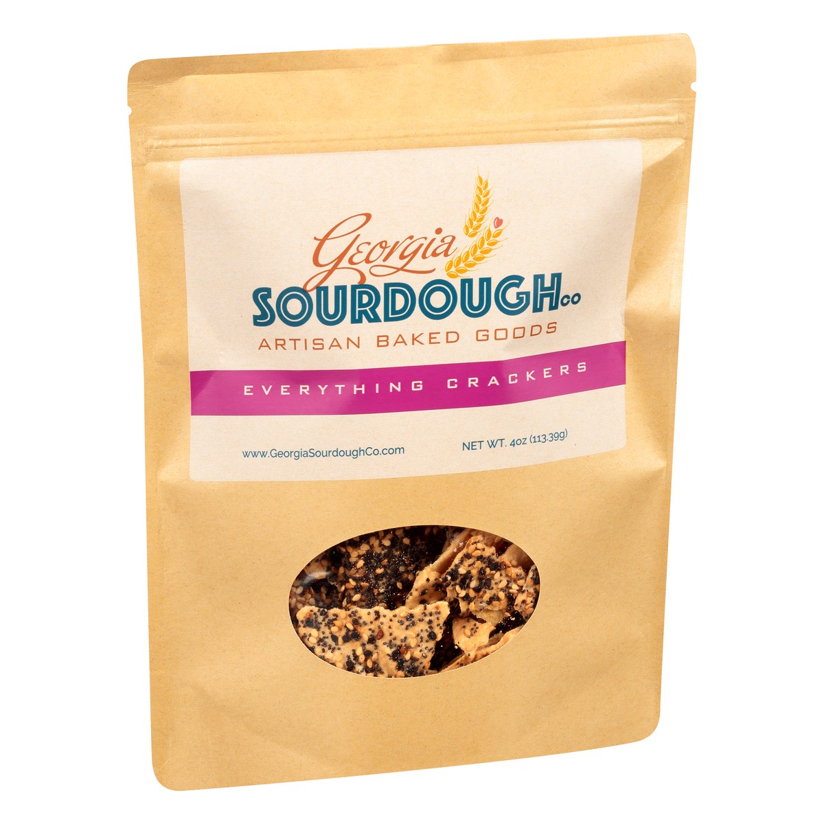 slide 2 of 11, Georgia Sourdough Co. Crackers,