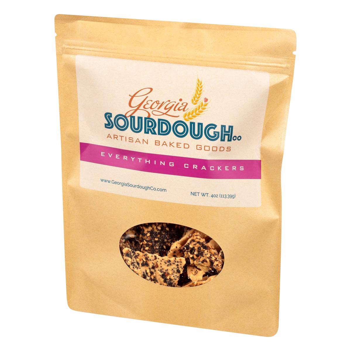 slide 9 of 11, Georgia Sourdough Co. Crackers,