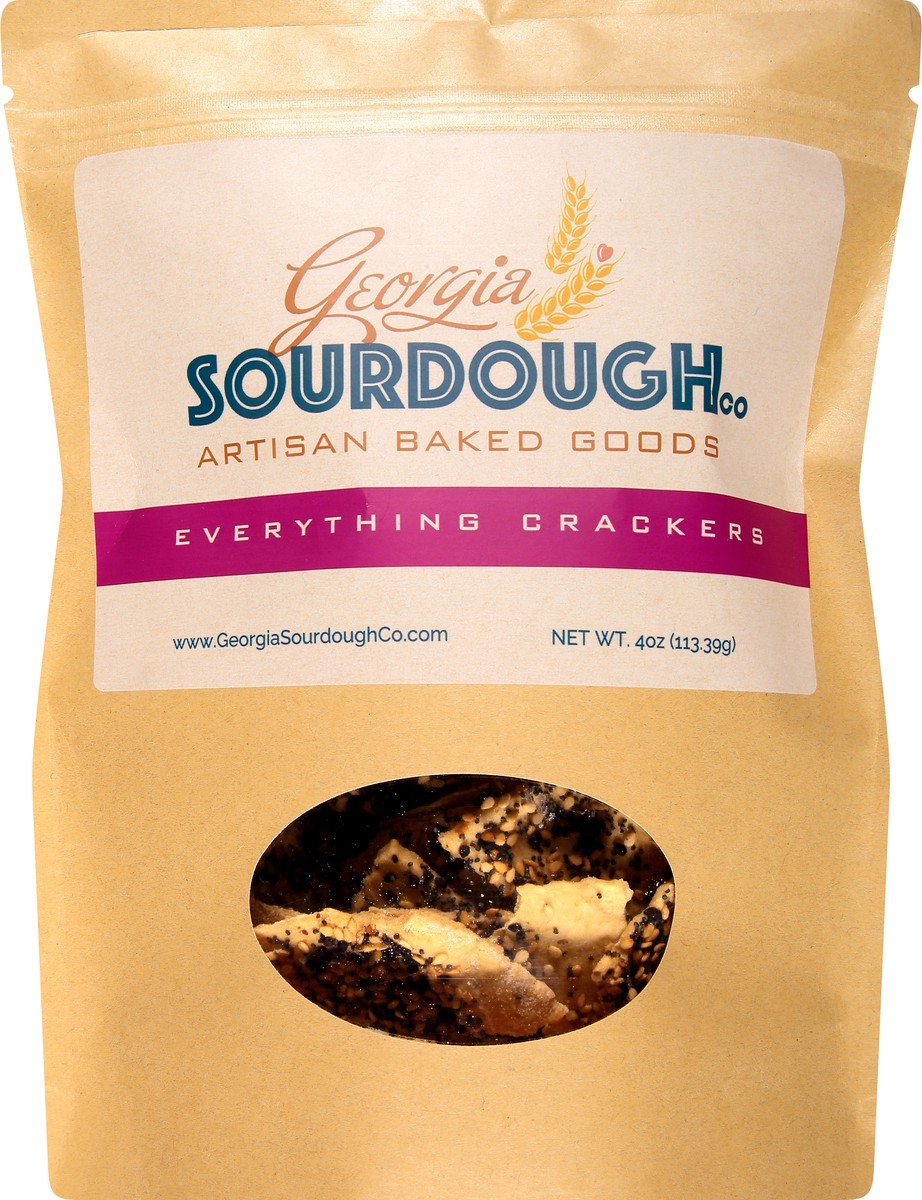 slide 10 of 11, Georgia Sourdough Co. Crackers,