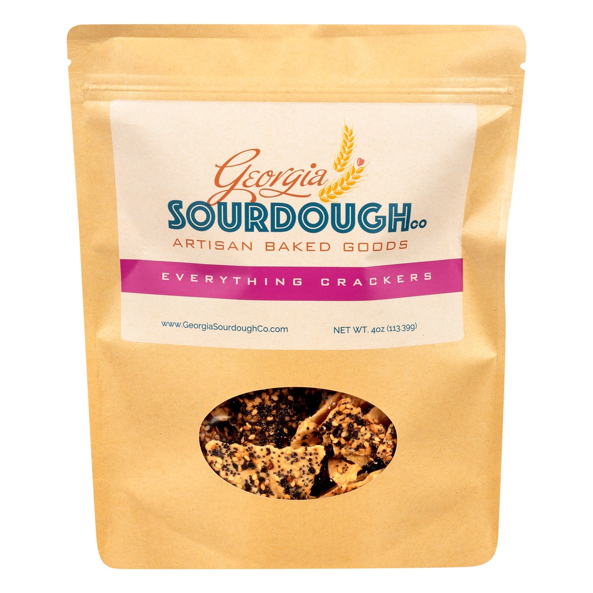 slide 1 of 11, Georgia Sourdough Co. Crackers,