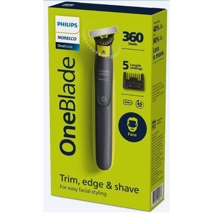 slide 9 of 9, Philips Oneblade Face Trimmer 1 Each, 1 ct