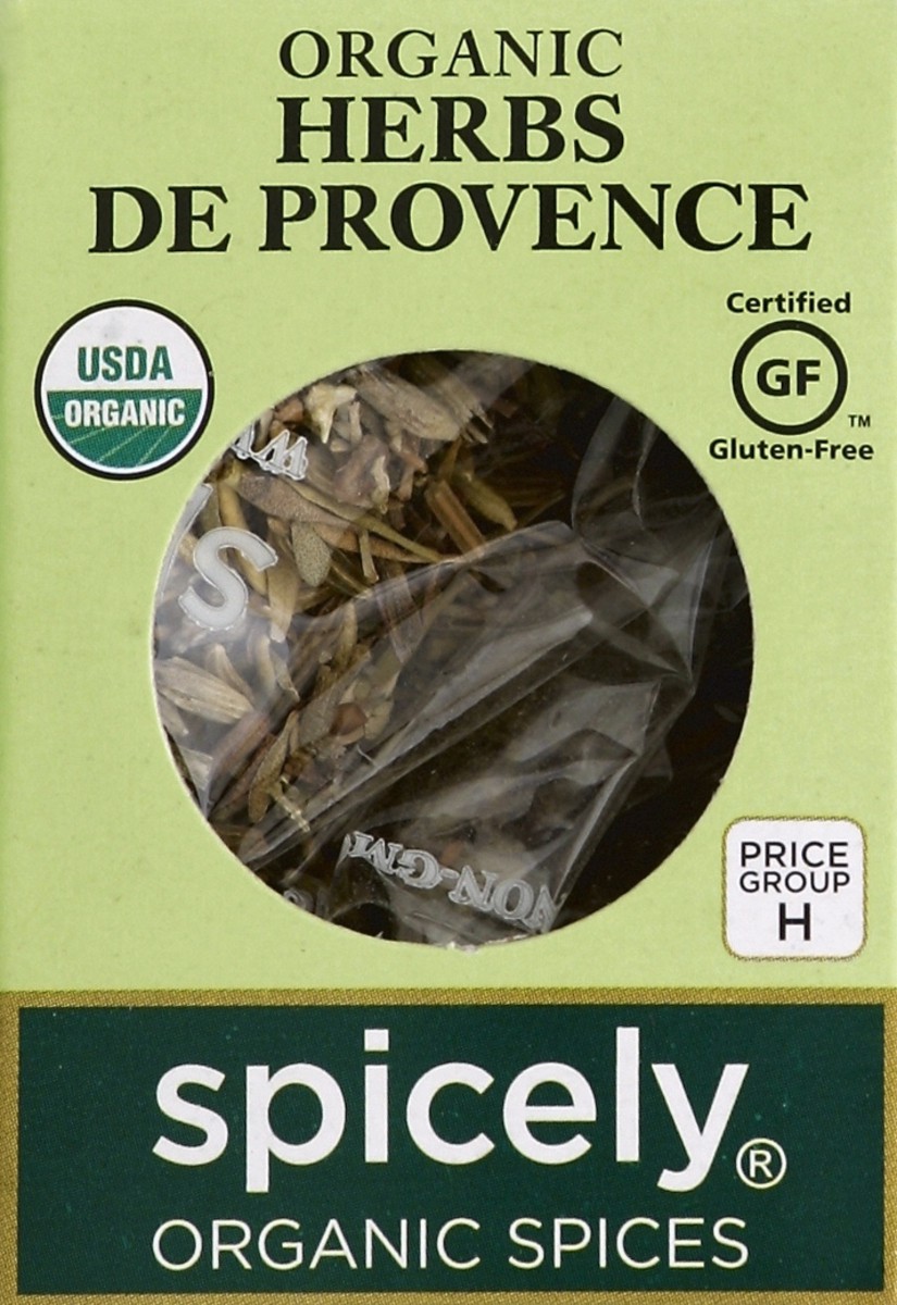 slide 1 of 4, Spicely Organic Spices Herbs De Provence 0.1 oz, 0.1 oz