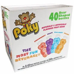 Poky Fruit Flavored Beverages