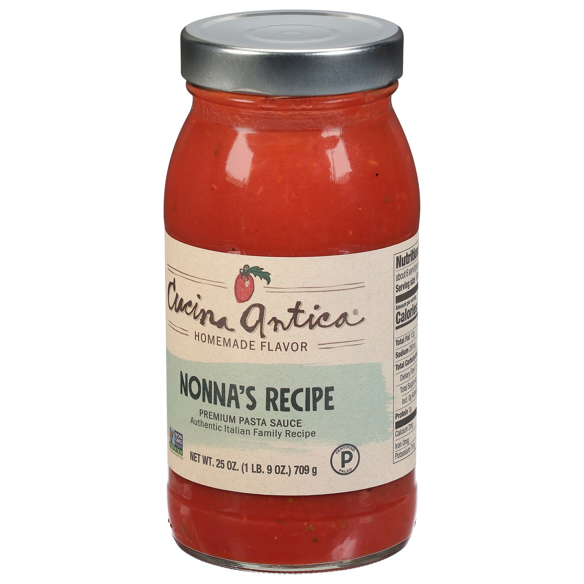 slide 2 of 9, Cucina Antica Nonna's Recipe Sauce 25 oz, 25 oz