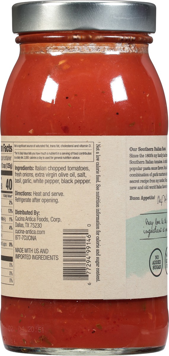 slide 8 of 9, Cucina Antica Nonna's Recipe Sauce 25 oz, 25 oz