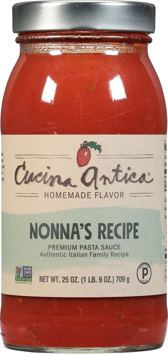 slide 9 of 9, Cucina Antica Nonna's Recipe Sauce 25 oz, 25 oz
