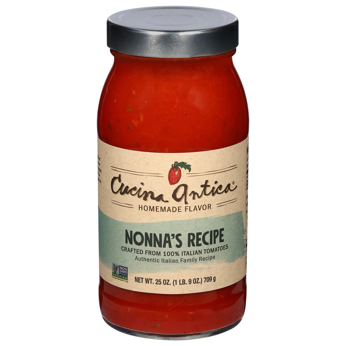 slide 1 of 9, Cucina Antica Nonna's Recipe Sauce 25 oz, 25 oz