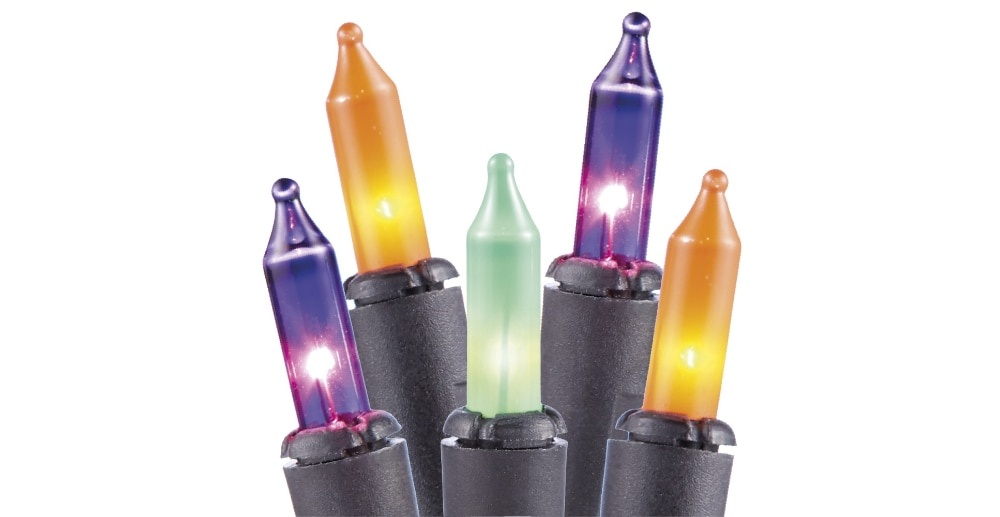 slide 1 of 1, Holiday Home Mini Multi-Color String Lights, 70 ct